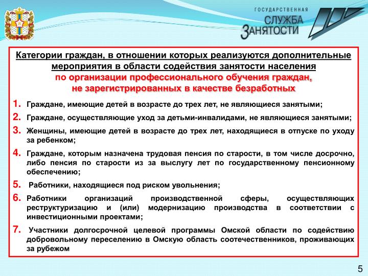 Государственная услуга по профессиональному обучению безработных граждан Конструктор договоров