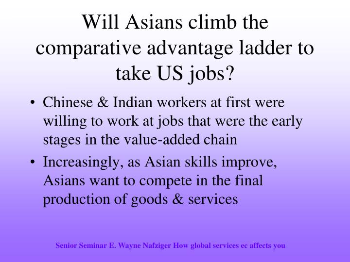 the comparative advantage theory of competition D fewer government barriers to trade, increased competition from globalizing firms theory of comparative advantage 4 differences in resource endowments 5. the comparative advantage theory of competition D fewer government barriers to trade, increased competition from globalizing firms theory of comparative advantage 4 differences in resource endowments 5.