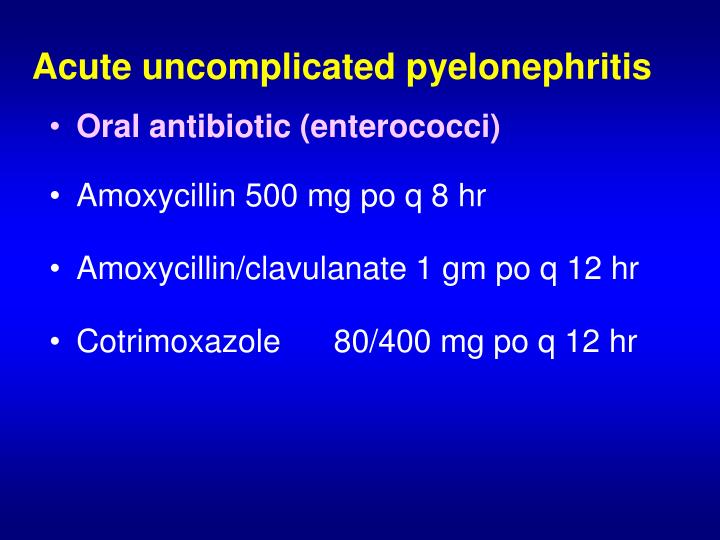 cefdinir for uti e coli