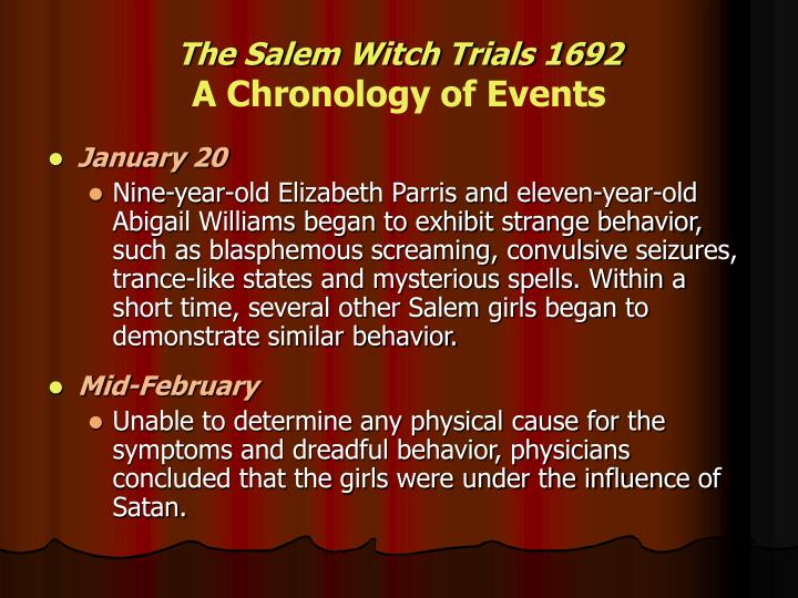 Salem Witch Trials Religious Causes Of Wwi