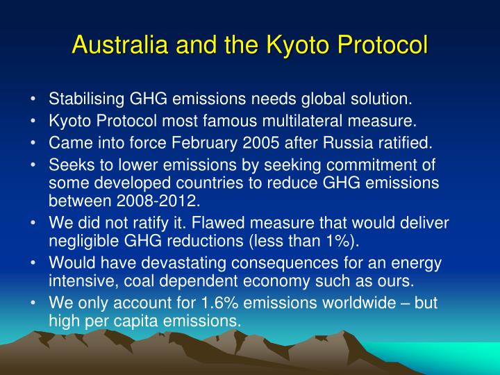 an analysis of the kyoto protocol in australia Oxfam analysis of the outcomes of the bali climate change conference 2007 by oxfamgb in orphan interests natural environment. an analysis of the kyoto protocol in australia Oxfam analysis of the outcomes of the bali climate change conference 2007 by oxfamgb in orphan interests natural environment.
