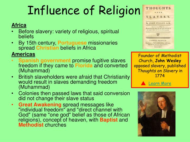 Influence Of Religion On International Trade