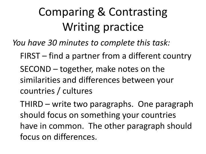 compare contrast essay powerpoint presentation compare contrast essay powerpoint presentation