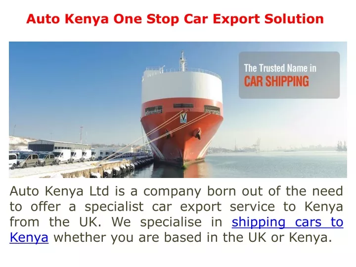 auto kenya one stop car export solution n.