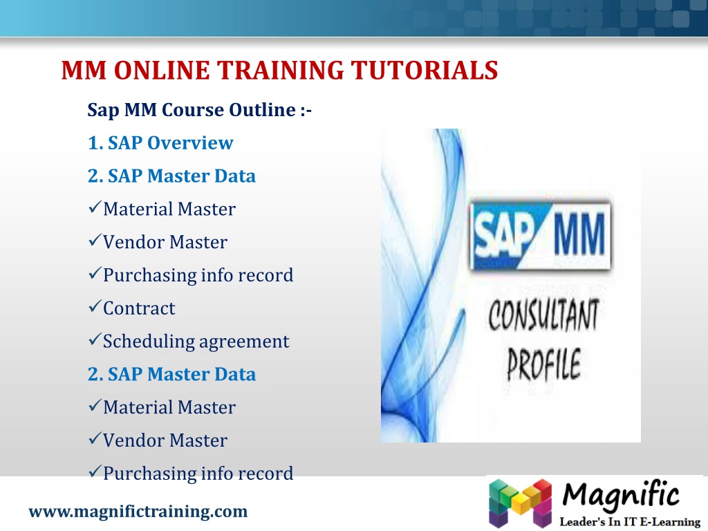 PPT - Sap Material Management(MM) Online Training In SOUTHAFRICA ...