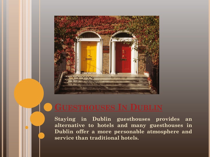guesthouses in dublin n.