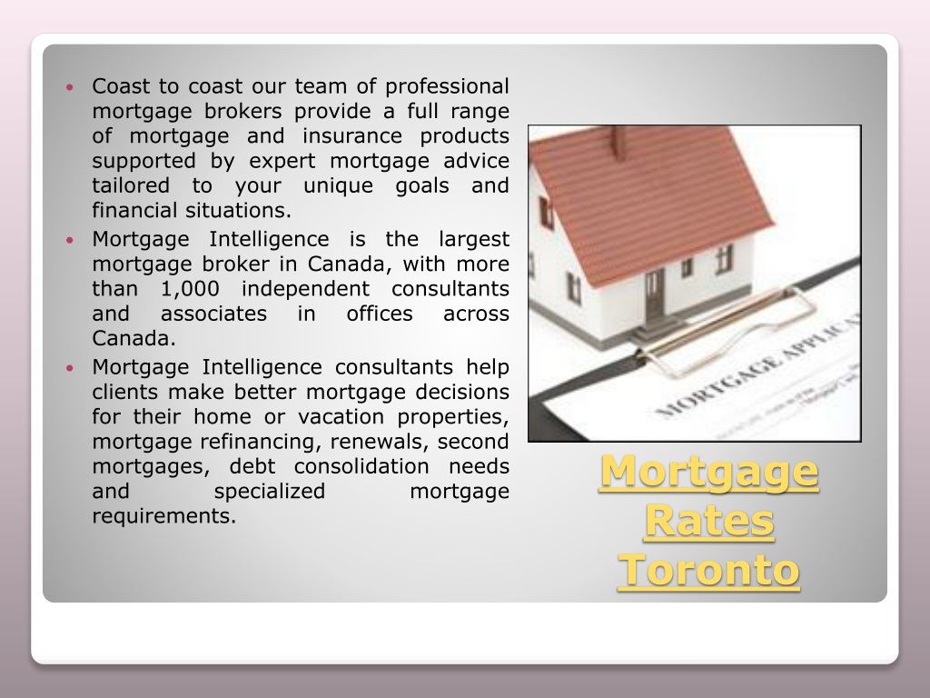 PPT Best Mortgage Rates Toronto PowerPoint Presentation, free download ID1500481