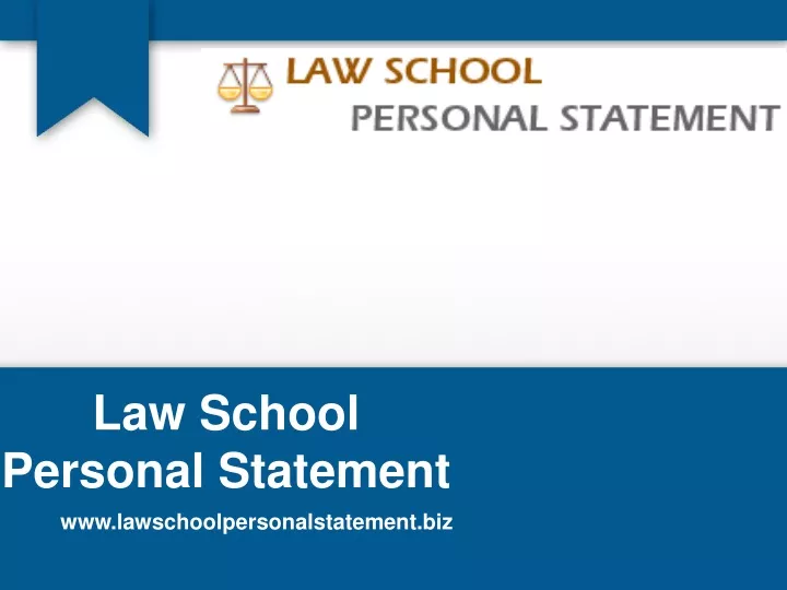 law school personal statement n.