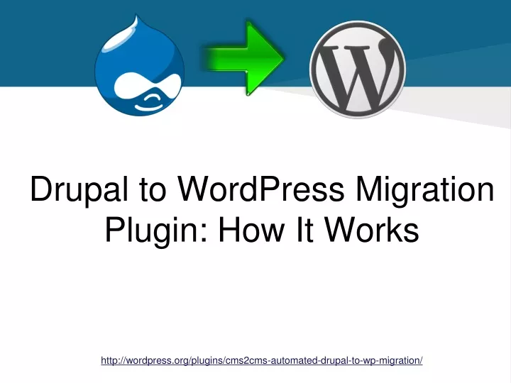 Wordpress to drupal migration