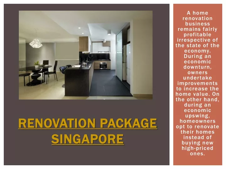 renovation package singapore n.