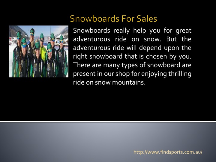 PPT Snowboarding In Australia PowerPoint Presentation, free download