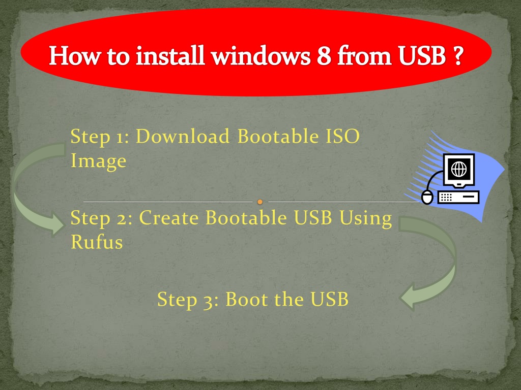 PPT - how to install windows 21 from USB PowerPoint Presentation