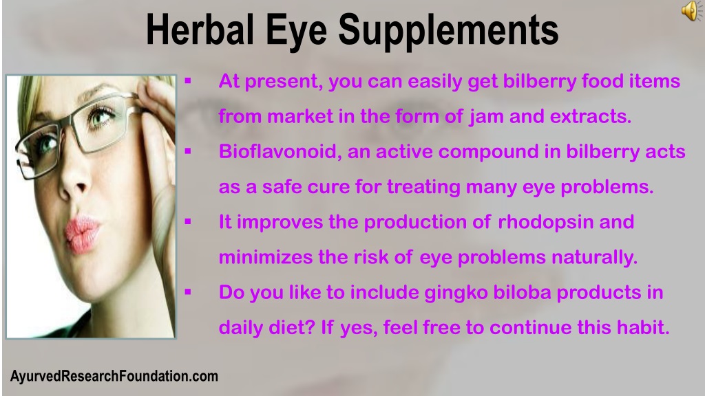 PPT Want To Get Rid Of Eye Glasses Use Herbal Eye Supplements