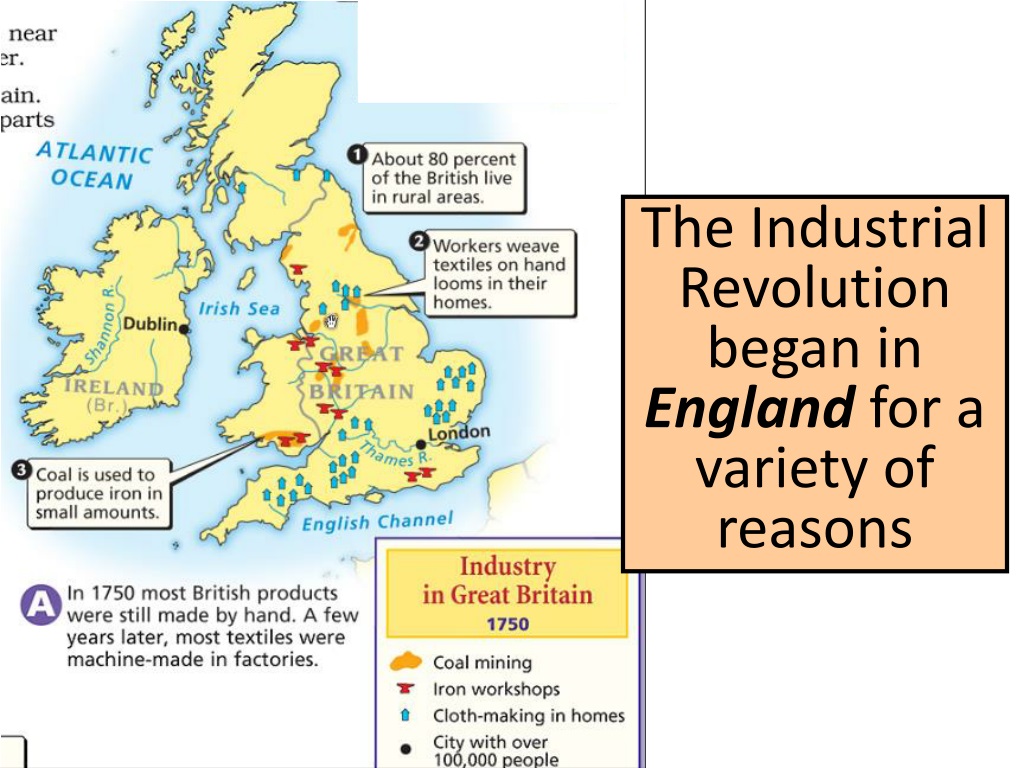 Industrial Revolution Map industrial-revolution-map
