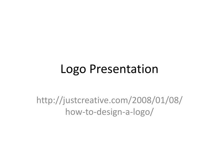 logo presentation n.