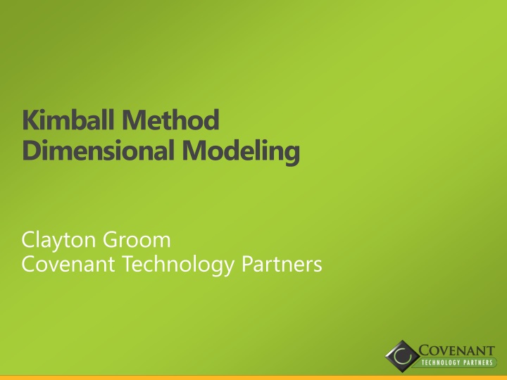 PPT Kimball Method Dimensional Modeling PowerPoint Presentation, free