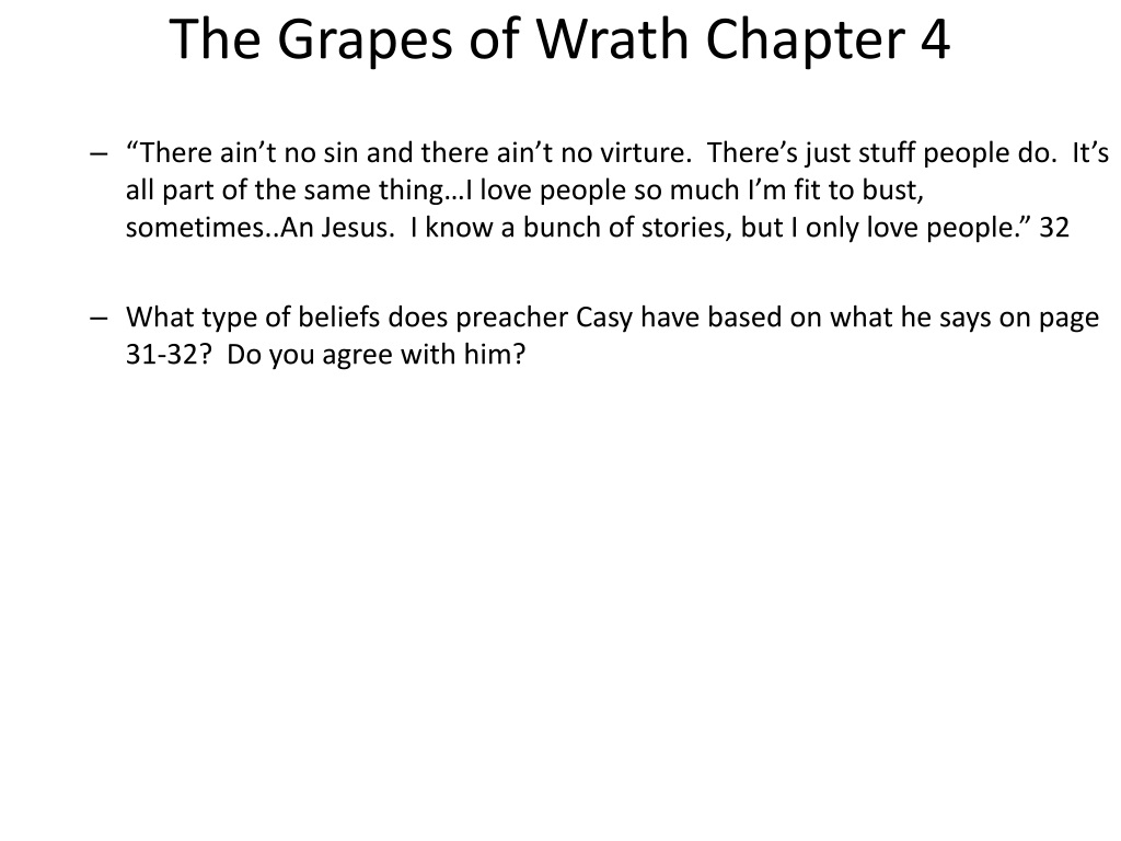 grapes of wrath themes