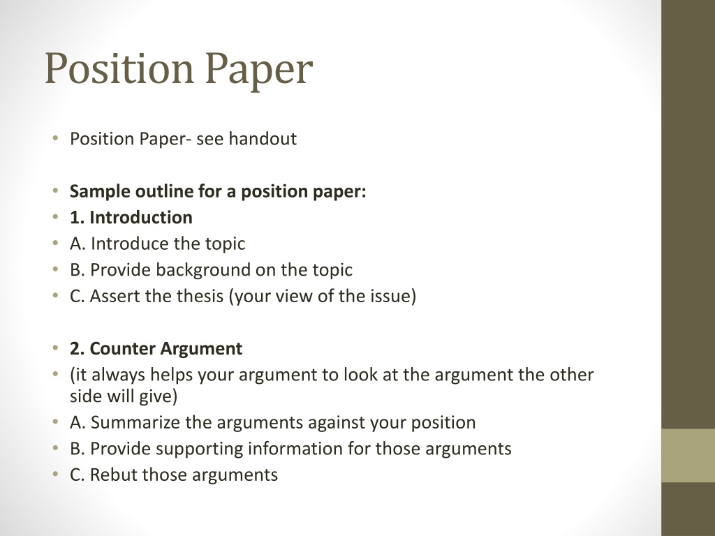 Sample papers. Position paper. Образец position paper. Position paper example. Un model position paper example.