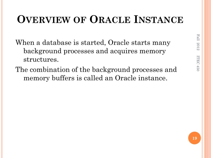 PPT - Module 1 DBMS Strategy and ORACLE Architecture PowerPoint ...