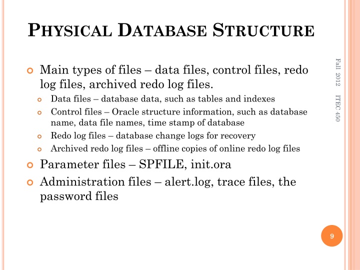 PPT - Module 1 DBMS Strategy and ORACLE Architecture PowerPoint ...