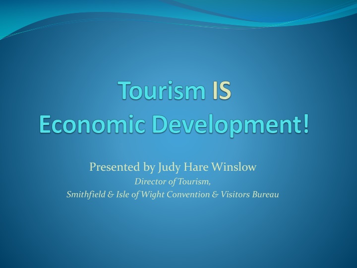 tourism in economic development