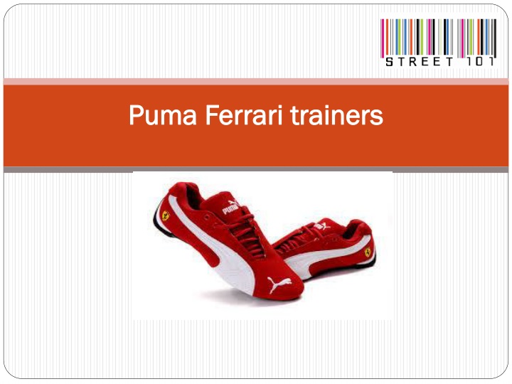 PPT - Puma Ferrari trainers PowerPoint Presentation, free download -  ID:1507110