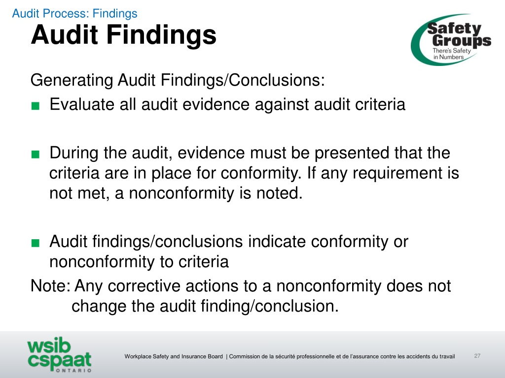 examples of positive audit findings examples of positive audit findings