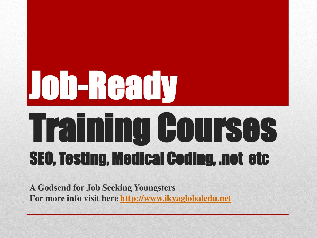 Coding Courses for Job-Ready Skills