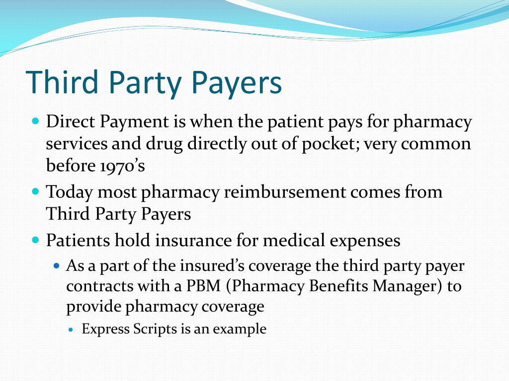 PPT Third Party Payers PowerPoint Presentation Free Download ID 