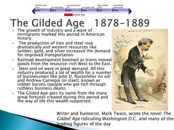 the period known as the gilded age history essay Start studying us history gilded age terms learn vocabulary, terms, and more with flashcards, games, and other study tools. the period known as the gilded age history essay Start studying us history gilded age terms learn vocabulary, terms, and more with flashcards, games, and other study tools.