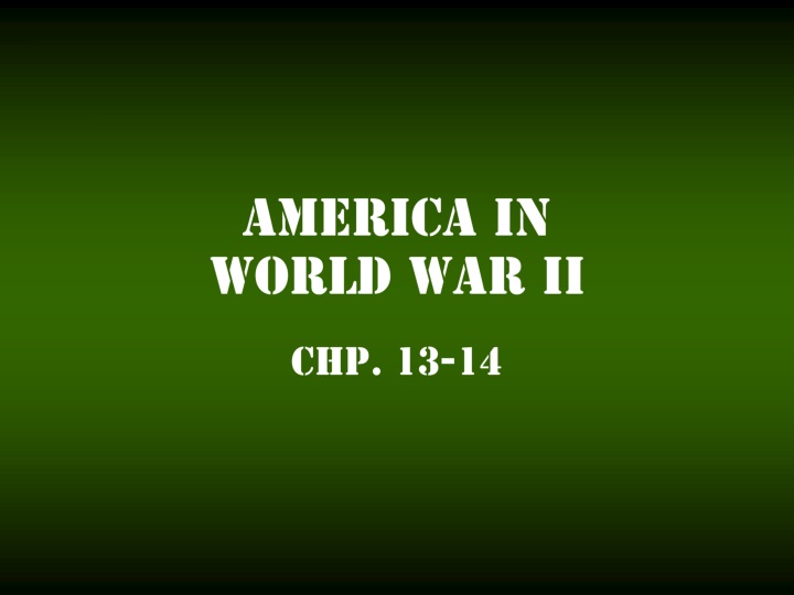america in world war ii n.