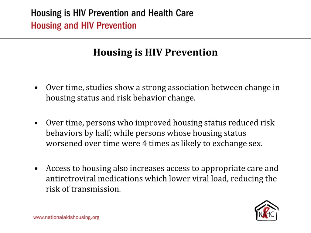 PPT HIV/AIDS Housing and the Affordable Care Act Presented by the