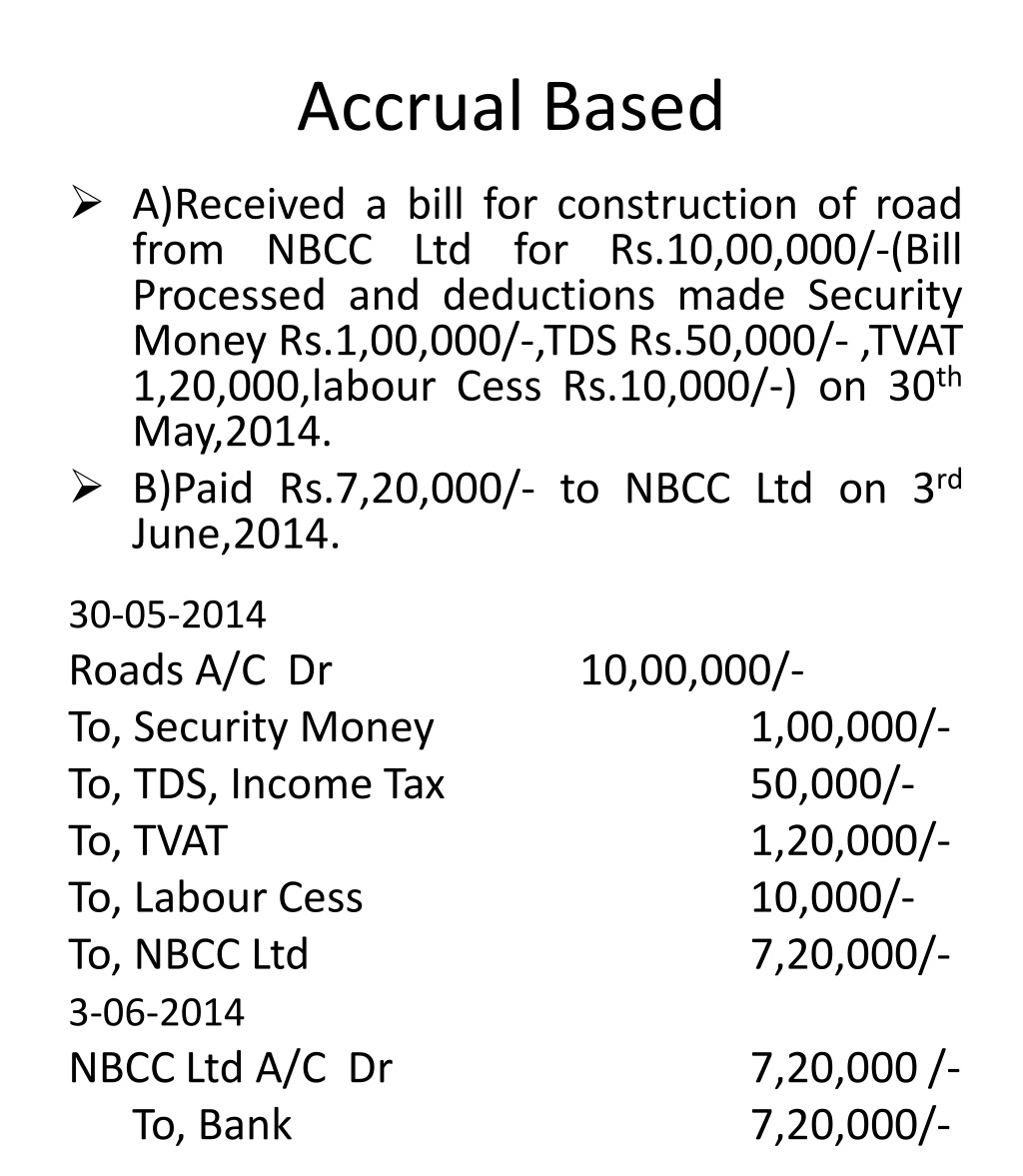 accrual entry accrual entry