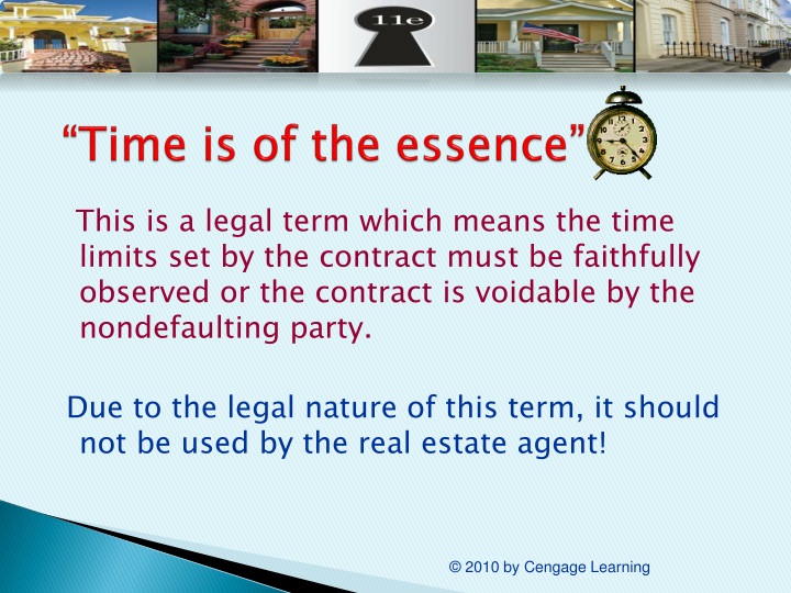 PPT Chapter 8 ________________ Real Estate Sales Contracts PowerPoint