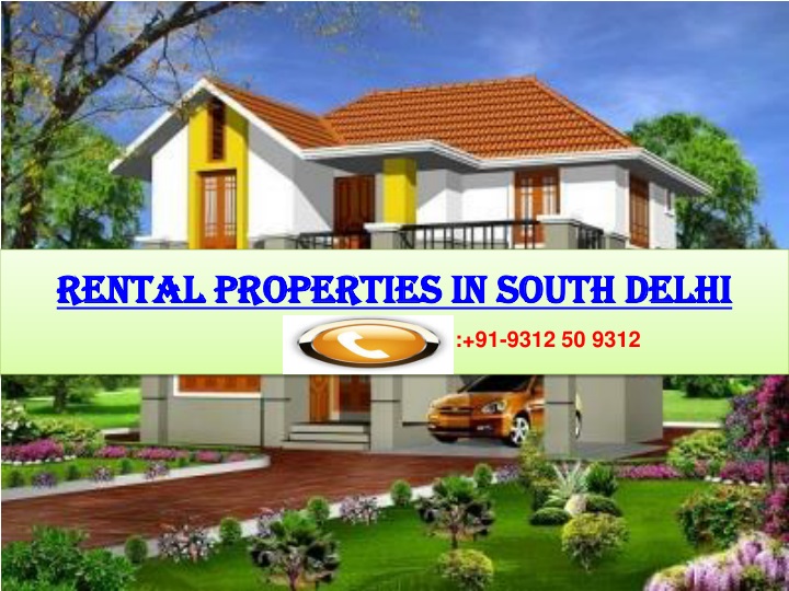 rental properties in south delhi n.