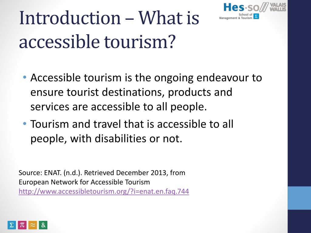thesis about accessible tourism