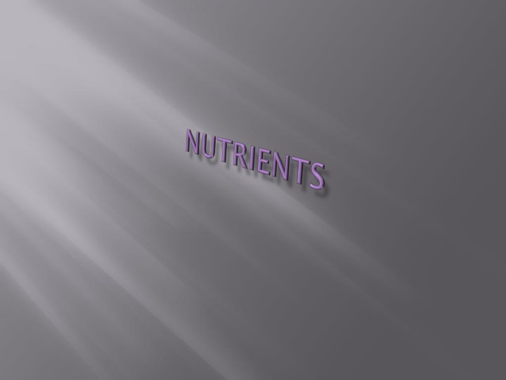 nutrients n.
