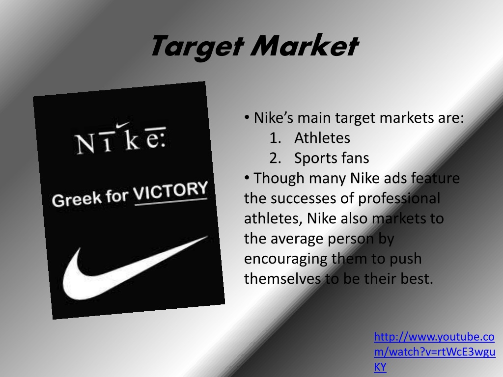 nike target market