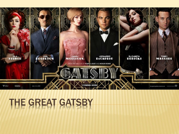 great gatsby presentation