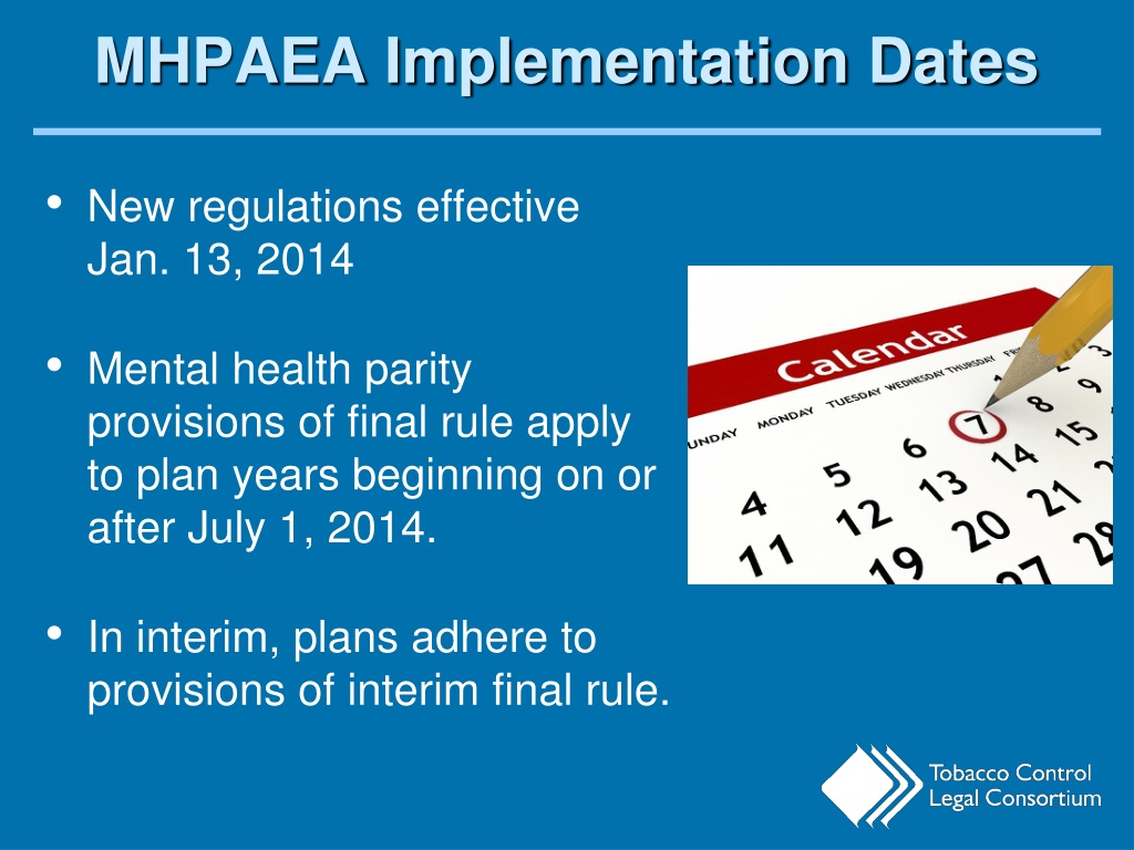 PPT Mental Health Parity and Addiction Equity Act (MHPAEA) PowerPoint