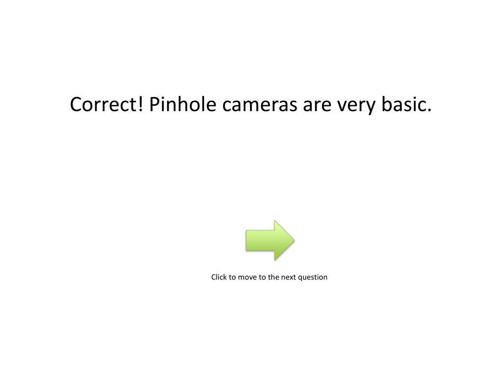 PPT c lick the camera to begin PowerPoint Presentation, free download