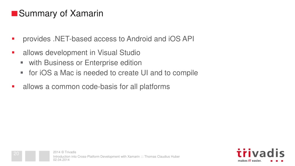 Ppt Cross Platform Development With Xamarin Powerpoint Presentation Free Download Id1518527 2516