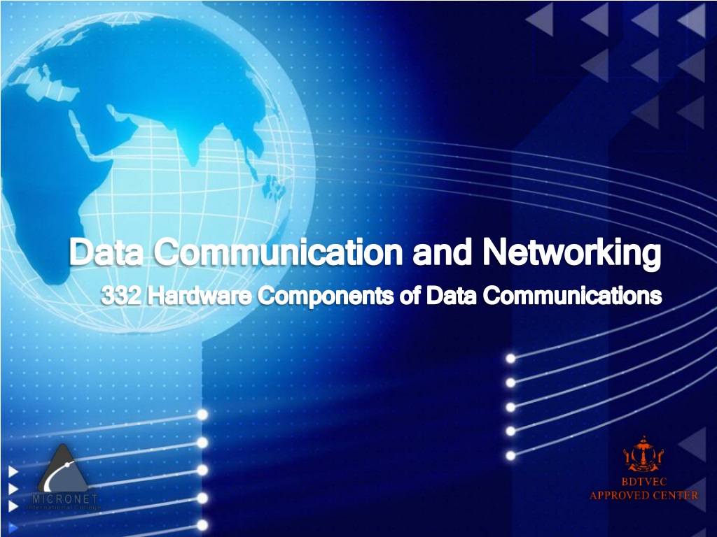 PPT - Data Communication and Networking PowerPoint Presentation, free ...