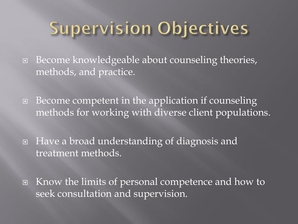 PPT - Supervision clinical Mental health counseling PowerPoint ...