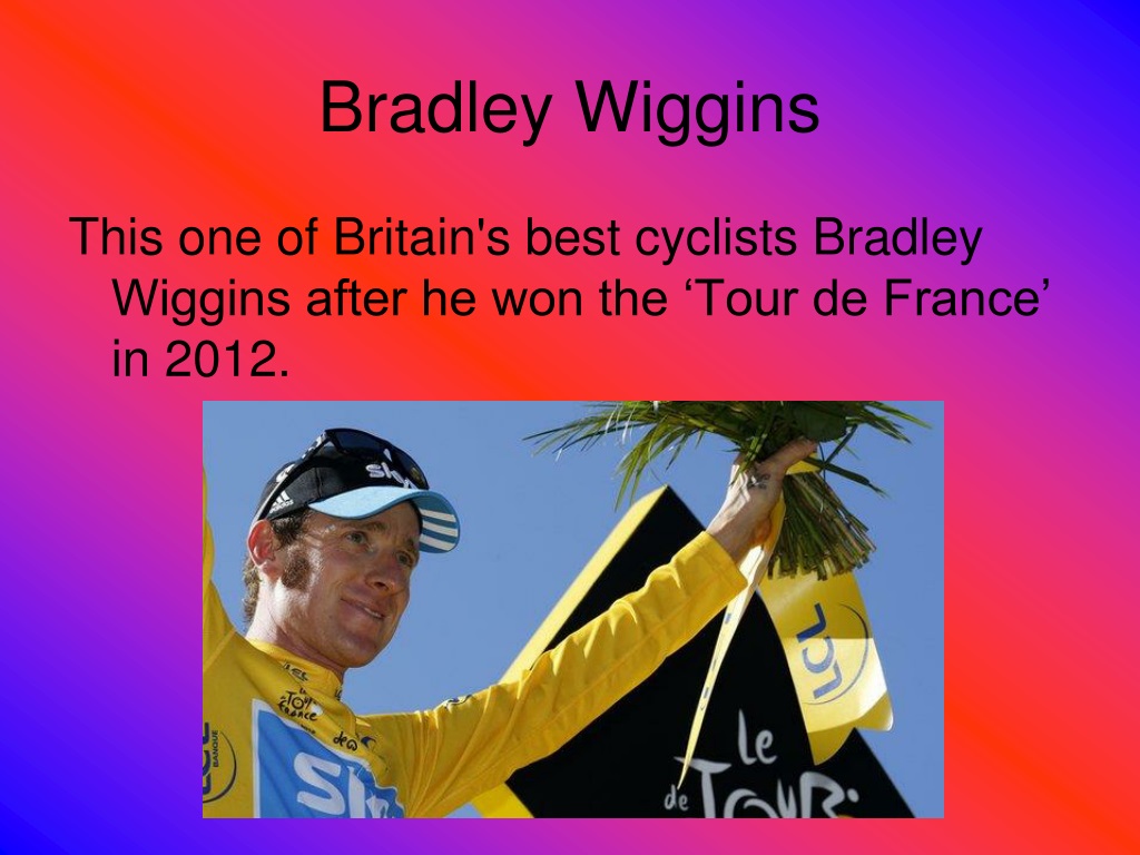 PPT Famous British Sportsmen And Sportswomen PowerPoint Presentation
