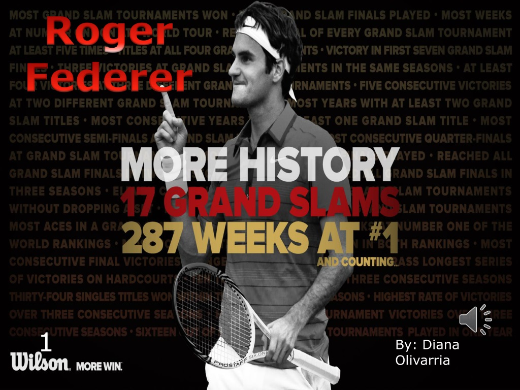PPT - Roger Federer PowerPoint Presentation, free download - ID:1520523