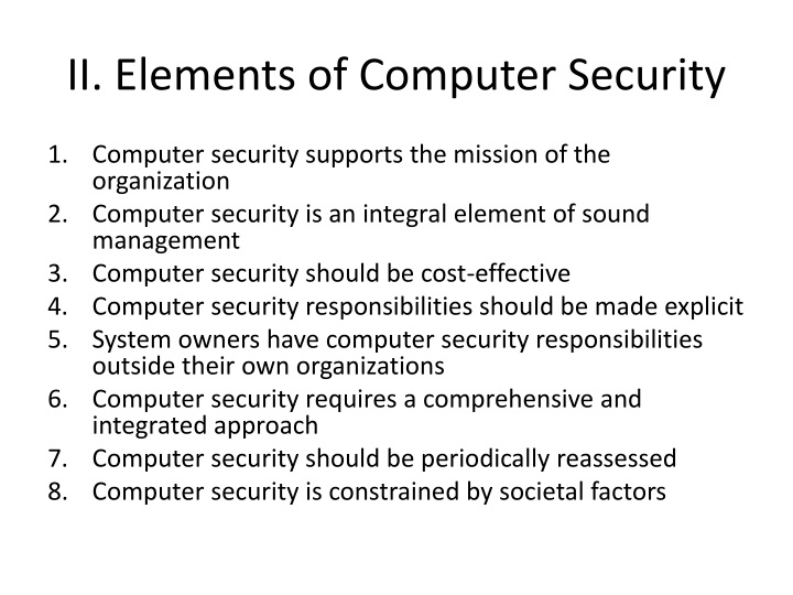 PPT - Introduction to Computer Security PowerPoint Presentation - ID ...