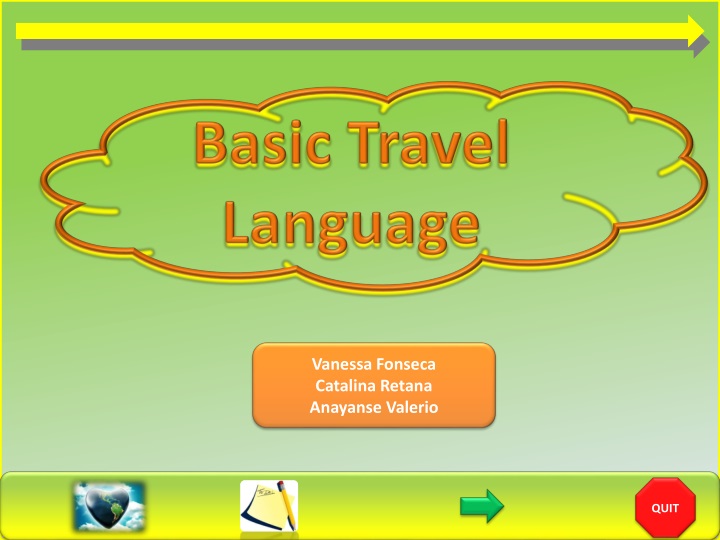 PPT Basic Travel Language PowerPoint Presentation, free download ID1521954