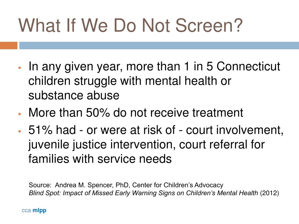 PPT - Mental health screenings In Primary Care A Legal Overview ...