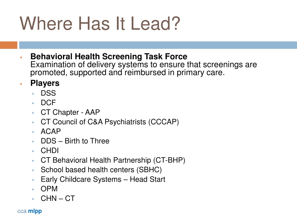 PPT - Mental health screenings In Primary Care A Legal Overview ...